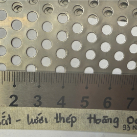 Tôn Lỗ ô 4li dày 4 zem - Khổ 1M/2M và Khổ 1M2/2M