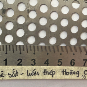 Tôn Lỗ ô 6li dày 4 zem - Khổ 1M/2M và Khổ 1M2/2M