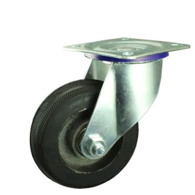 Bánh xe cao su xoay 360 bánh xe đẩy - 1 tất