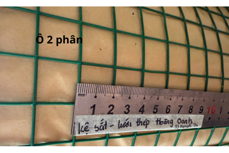 Lưới bọc nhựa kích thước khổ 50/1M/1M2, dài 1M