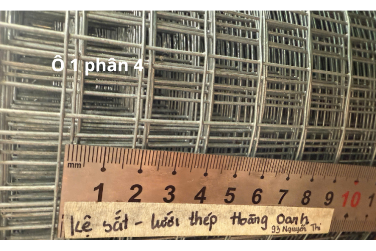 Lưới chì chống rỉ sét khổ 1M và 1M2 tính theo 1M tới - Ô 8 li