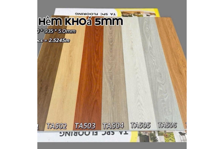 Sàn nhựa giả gỗ giá rẻ - Đa dạng màu sắc kích cỡ - Chất liệu nhựa giả gỗ - Flooring - Nâng cấp không gian sống - Giá rẻ - Đa dạng màu sắc và kích cỡ