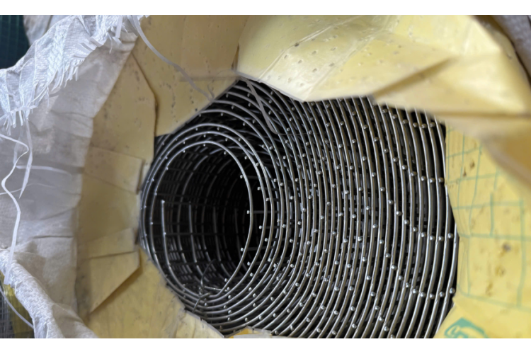 Lưới hàn inox 304 ô 5 phân cọng 2li8 ~ 3li - khổ 1M và 1M2