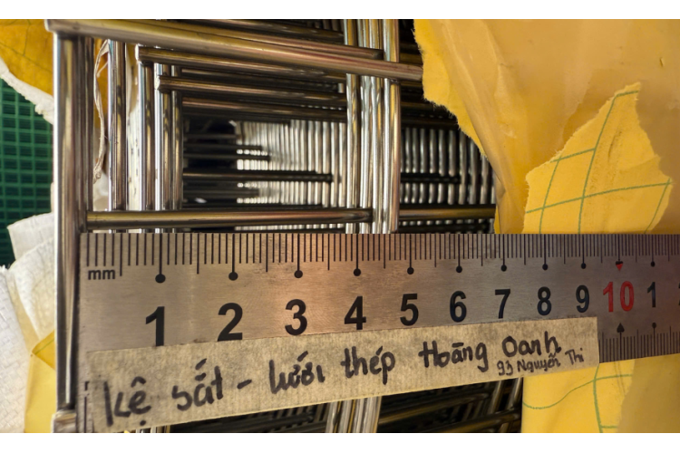 Lưới hàn inox 304 ô 5 phân cọng 2li8 ~ 3li - khổ 1M và 1M2