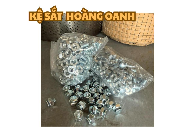 Bulong gắn kệ - Ốc - 1.2cm